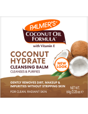 Cleanse & Purify skin with Palmer's Coconut Oil Formula™ Cleansing Balm, crafted with creamy Coconut Oil to gently remove dirt, makeup, and impurities without over drying or stripping skin. Helps maintain moisture balance so skin is fresh, clean and radiant.
Suitable for Vegans. 