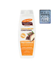 PALMER’S COCOA BUTTER FORMULA LENGTH RETENTION system with Biotin, fully strengthens hair with powerhouse natural protectants that help block brittleness, breakage and split ends to support optimal length.
- Effortlessly wraps the hair strand, creating a protective shield- Deeply hydrates and detangles- Enhances hair’s strength, shine and manageability
DIRECTIONS: After shampooing with Palmer’s Cocoa Butter Formula Length Retention Shampoo, apply generously to wet hair and work through from root to tip and allow to penetrate 2-3 minutes or as desired. Rinse thoroughly with cool water.
FOR BEST RESULTS: Use with Palmer’s Cocoa Butter Formula Length Retention Leave-In Conditioner.
Suitable for Vegans 