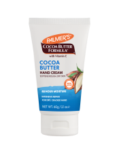 Soften and Smooth dry, cracked hands with Palmer’s Cocoa Butter Formula Hand Cream, crafted with intensively moisturising Cocoa Butter and Vitamin E.
Usage Instructions: Use on clean, dry hands as needed.
48-hour moisture 
Intensive Repair for Dry, Cracked Hands
Suitable for Vegans 